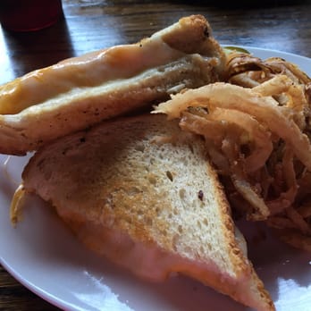 The Dublin Pub - Monster Grilled Cheese with Onion Straws - Irish Pub Near Me - Dayton, Ohio The Dublin Pub - Monster Grilled Cheese with Onion Straws - Irish Pub Near Me - Dayton, Ohio