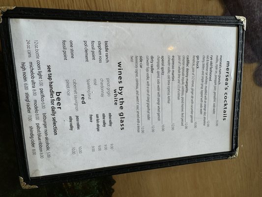 Menu photo 6 Mersea's Avila Beach, CA Menu photo 6 Mersea's Avila Beach, CA