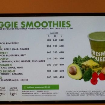 Freshly Squeezed - New menu - Fruits & Veggies Near Me - Mississauga, Ontario