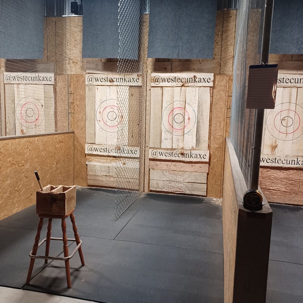Westecunk Axe Throwing  Logo