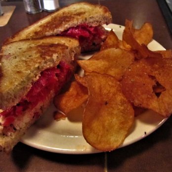 Lucky's Taproom & Eatery - The Rachel With Handmade Chips. - Burgers Near Me - Dayton, Ohio