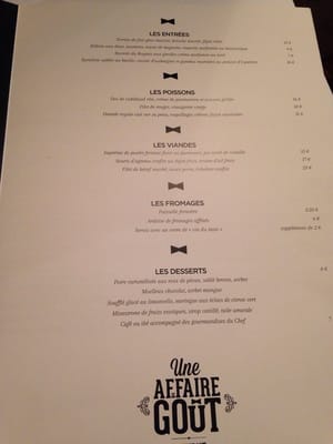 Menu photo 4 Une Affaire de Gout Lyon, 69 Menu photo 4 Une Affaire de Gout Lyon, 69