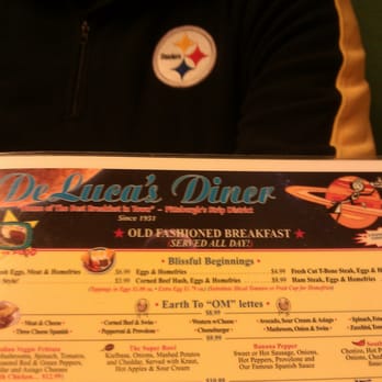 DeLuca's Diner - Menu - Breakfast & Brunch Near Me - Pittsburgh, Pennsylvania