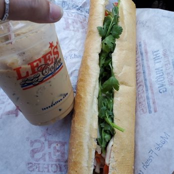 Lee's Sandwiches - Vietnamese iced coffee n #11 (special combination, dac biet) - Sandwiches Near Me - Anaheim, California Lee's Sandwiches - Vietnamese iced coffee n #11 (special combination, dac biet) - Sandwiches Near Me - Anaheim, California