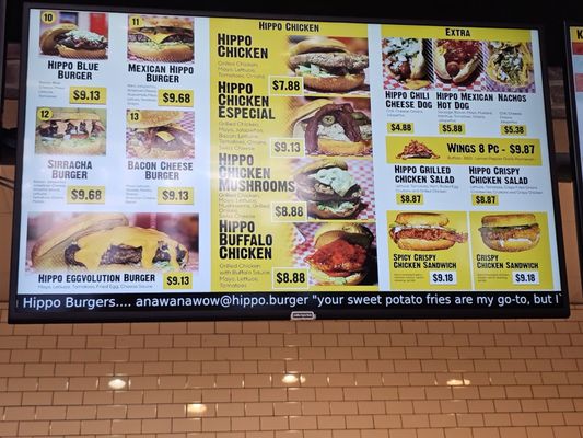 Menu photo 1 Hippo Burgers Humble, TX