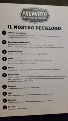 Menu photo 6 Premiata Panineria al Pigneto Rome, RM