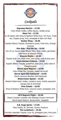 Menu photo 8 Longboard's Grill Santa Barbara, CA Menu photo 8 Longboard's Grill Santa Barbara, CA