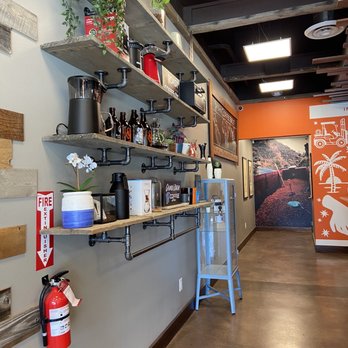 Bodhi Leaf Coffee Traders - Wall of merchandise - Coffee & Tea Near Me - La Habra, California Bodhi Leaf Coffee Traders - Wall of merchandise - Coffee & Tea Near Me - La Habra, California