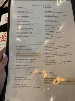 Menu photo 8 Fats Asia Bistro Folsom, CA