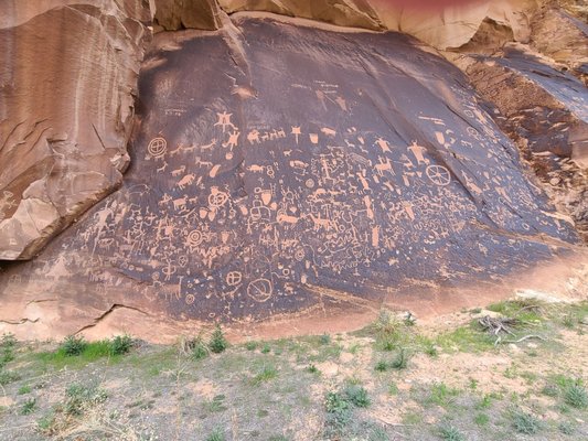 Newspaper Rock State Historical Monument by null