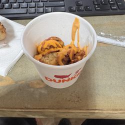 Untouched hashbrown bowl.