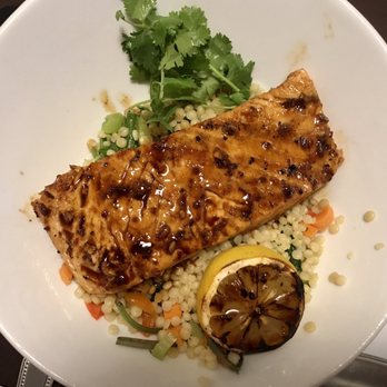Tap and Tavern - Ginger glazed salmon - Pubs Near Me - Dallas, Texas Tap and Tavern - Ginger glazed salmon - Pubs Near Me - Dallas, Texas