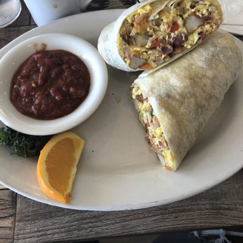Eggscellent - 3 Pig Breakfast Burrito - Breakfast & Brunch Near Me - Las Vegas, Nevada