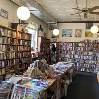 The Bookstore - a row of books on a table - Bookstores Near Me - Lenox, Massachusetts