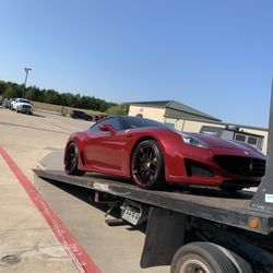 Falcon Towing - Ferrari luxury car towing