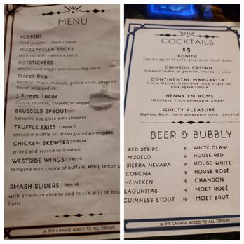 The Ruckus Revival - Food and drink menu - Performing Arts Near Me - Oakland, California