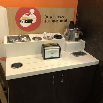 A&W - Condiment station~ - Burgers Near Me - New Westminster, British Columbia A&W - Condiment station~ - Burgers Near Me - New Westminster, British Columbia