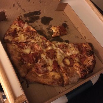 Pizza Dudes - Pepperoni and Pineapple:  Great crust! - Pizza Near Me - Renton, Washington