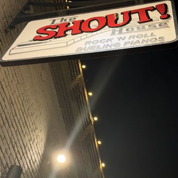 The Shout! House - Sign on the street - Bars Near Me - San Diego, California The Shout! House - Sign on the street - Bars Near Me - San Diego, California