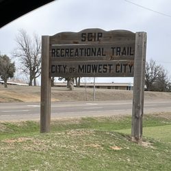 SCIP Recreational Trail - Road sign