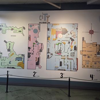 City Museum - Map on the 3rd floor - Museums Near Me - Saint Louis, Missouri City Museum - Map on the 3rd floor - Museums Near Me - Saint Louis, Missouri