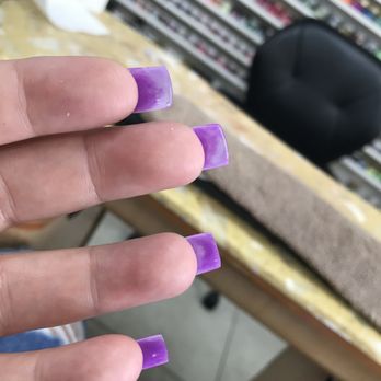 City Nail Salon - You can see right through my fingernails where there was no powder! You can also see how thin they were it felt like I had press ons - Nail Salons Near Me - Springfield, Illinois City Nail Salon - You can see right through my fingernails where there was no powder! You can also see how thin they were it felt like I had press ons - Nail Salons Near Me - Springfield, Illinois