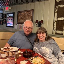 The pork ribeye and my lovely wife. The pork ribeye and my lovely wife.