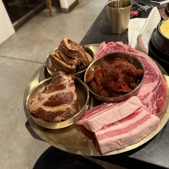 Naru Korean BBQ - Meat combo - Korean Near Me - Clarksville, Tennessee