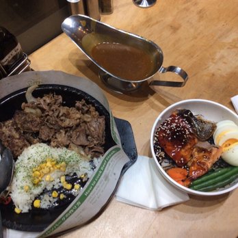 Pepper Lunch - Salmon teriyaki and Beef & Hamburg Sizzling Curry - Steakhouses Near Me - Sydney, NSW Pepper Lunch - Salmon teriyaki and Beef & Hamburg Sizzling Curry - Steakhouses Near Me - Sydney, NSW