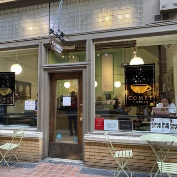 Comet Coffee - Outside of coffee shop - Coffee & Tea Near Me - Ann Arbor, Michigan