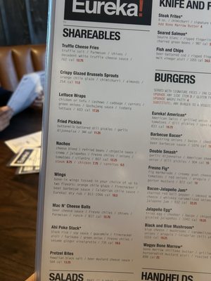 Menu photo 6 Eureka! Aliso Viejo, CA Menu photo 6 Eureka! Aliso Viejo, CA