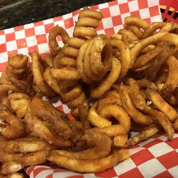 Falafel Corner - Basket of curly fries - Mediterranean Near Me - Sacramento, California Falafel Corner - Basket of curly fries - Mediterranean Near Me - Sacramento, California
