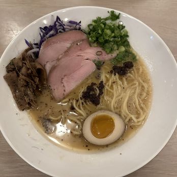 Sazan Ramen - Ma-yu Black - Ramen Near Me - Austin, Texas