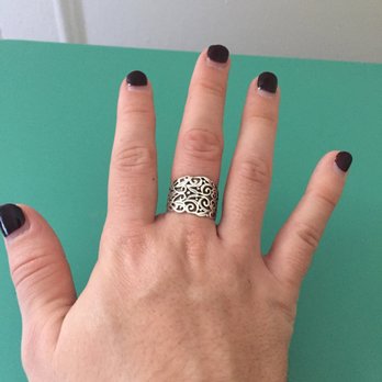 Treasures - My ring is back to its shiny, silvery self! - Jewelry Near Me - Brooklyn, New York