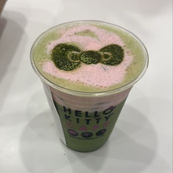 Hello Kitty Cafe - strawberry cloud matcha - Themed Cafes Near Me - Santa Clara, California Hello Kitty Cafe - strawberry cloud matcha - Themed Cafes Near Me - Santa Clara, California