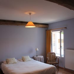 Dessusbonboire - la Chambre "Justemont", lit double 160/200 et lit simple 90/200