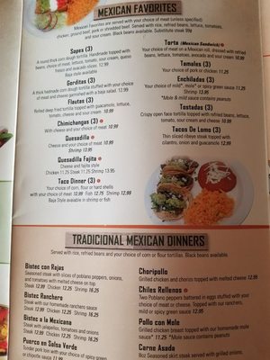 Menu photo 4 La Cabana Mexican Grill Hubertus, WI Menu photo 4 La Cabana Mexican Grill Hubertus, WI