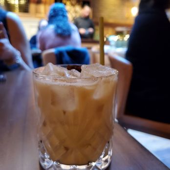 Society Cafe - Pumpkin Latte Holiday drink - New American Near Me - New York, New York