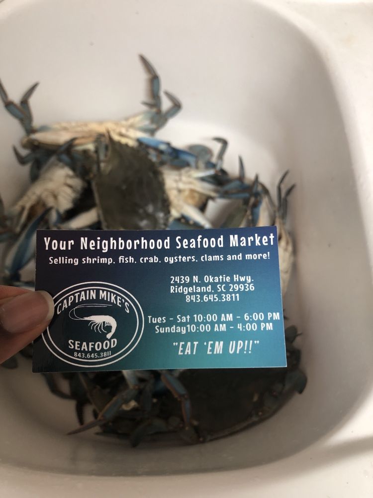 Food from Captain Mike's Seafood