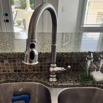 Angel Services Tx - We replaced the old kitchen faucet . We installed a new modern Faucet. Contact us 832.929.19.29 Angel services Tx, LLC - Handyman Near Me Angel Services Tx - We replaced the old kitchen faucet . We installed a new modern Faucet. Contact us 832.929.19.29 Angel services Tx, LLC - Handyman Near Me