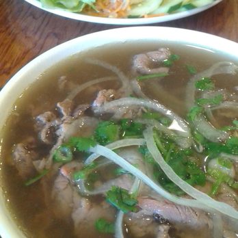 Saigon Eden - Rib-eye Pho. The broth is wonderful. - Vietnamese Near Me - San Gabriel, California Saigon Eden - Rib-eye Pho. The broth is wonderful. - Vietnamese Near Me - San Gabriel, California