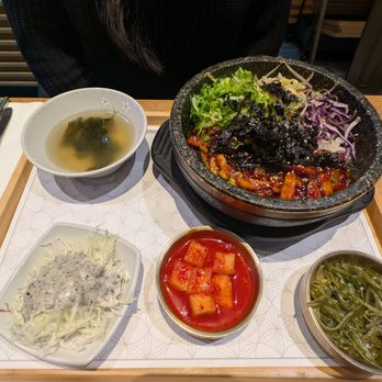 Bap Zip - Spicy squid bibimbap / IG @mwy.eats - Korean Near Me - Richmond Hill, Ontario