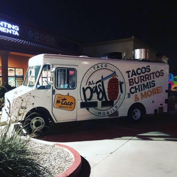 Al Pastor Taco Mobile - a taco truck at night - Food Trucks Near Me - Guadalupe, Arizona Al Pastor Taco Mobile - a taco truck at night - Food Trucks Near Me - Guadalupe, Arizona