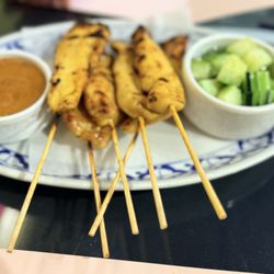 Thai Orchid Cafe - Washburn Way - Satay chicken