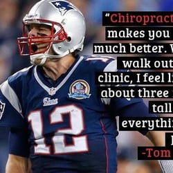 Fostering Wellness - Almost all top level athletes utilize the services of a chiropractor, to prevent injuries, speed healing, & optimize function.