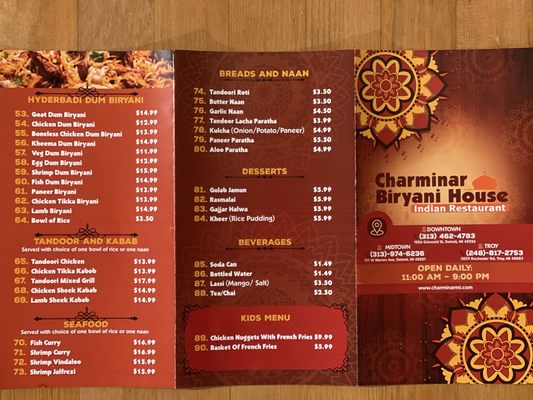 Charminar Biryani House - (Griswold St) Downtown by null