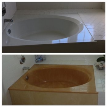 Discovery Coatings - photo doesn't do it justice... before is on the bottom - Refinishing Services Near Me Discovery Coatings - photo doesn't do it justice... before is on the bottom - Refinishing Services Near Me