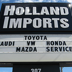 Holland Imports - Holland Imports, now servicing Toyota, Audi, VW, Honda, Mazda, and more!