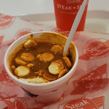 Steak ’n Shake - Cup of their classic chili two packs of oyster crackers Coke Zero Kind of like a appetizer going to get a burger after 2/26/23 - Burgers Near Me - Lebanon, Indiana
