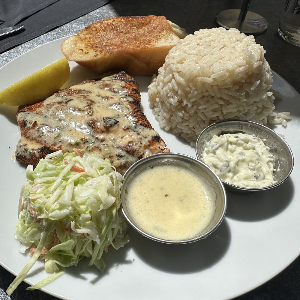 Long Beach Fish Grill - Cajun grilled salmon - Seafood Near Me - Torrance, California Long Beach Fish Grill - Cajun grilled salmon - Seafood Near Me - Torrance, California